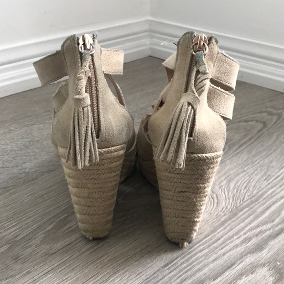 Dolce Vita Suede Wedges - Picture 2 of 3